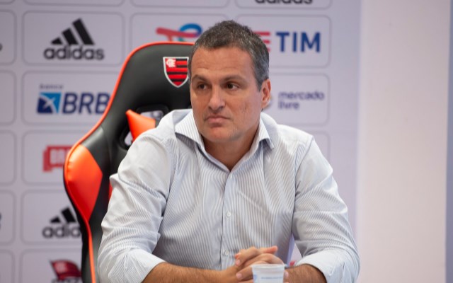 Bruno Spindel at a press conference